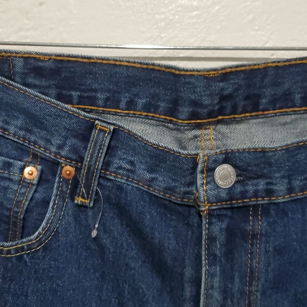 Levi's 550 Relaxed Straight Jeans Classic Fit Size 40x30 - Picture 8 of 13